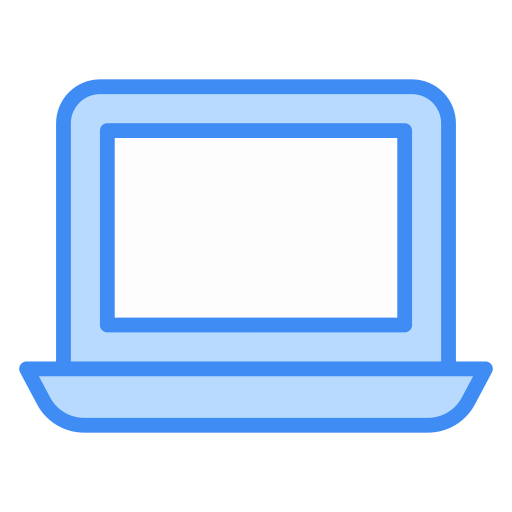 laptop Generic Blue icoon