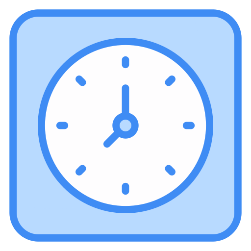 시계 Generic Blue icon