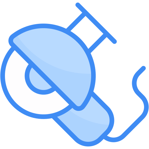 sierra circular Generic Blue icono