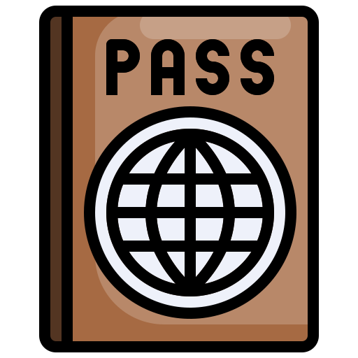 パスポート Surang Lineal Color icon