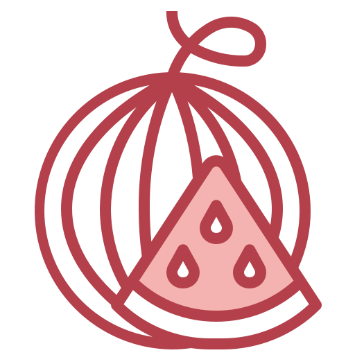 watermeloen Surang Red icoon