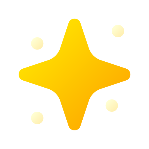 estrella Generic Flat Gradient icono