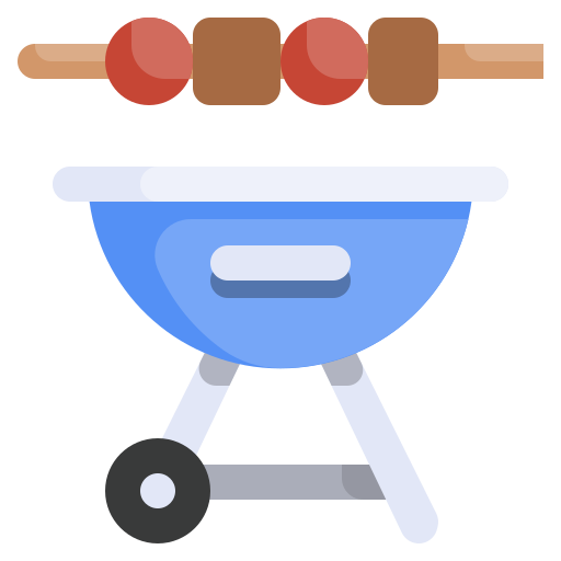 Barbecue Surang Flat icon