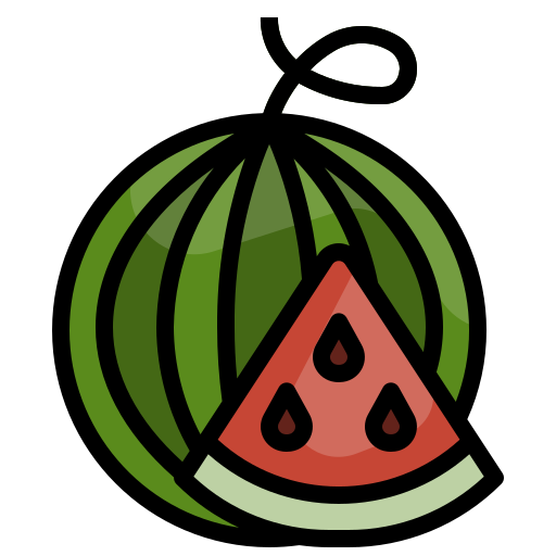 Watermelon Surang Lineal Color icon