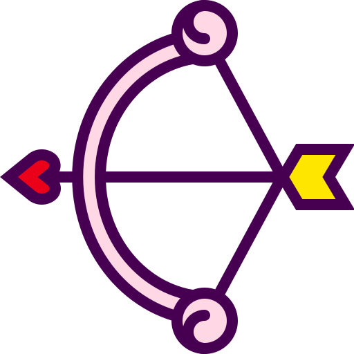 キューピッドの矢 Generic Outline Color icon