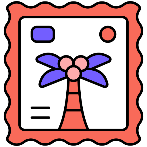 Stamp Generic Alternative Color icon