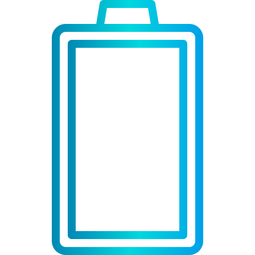 Full battery xnimrodx Lineal Gradient icon