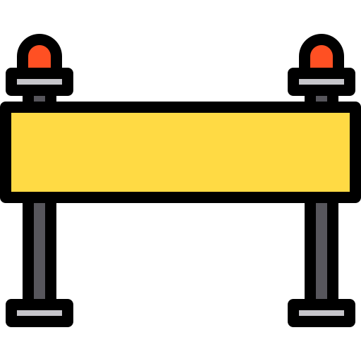 bariera xnimrodx Lineal Color ikona
