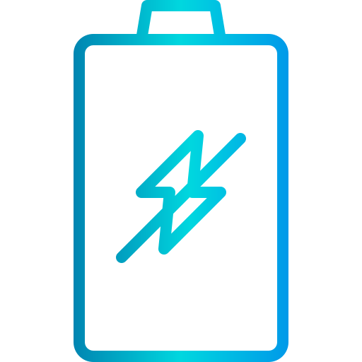 pas de batterie xnimrodx Lineal Gradient Icône