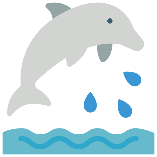 delfin Basic Miscellany Flat ikona
