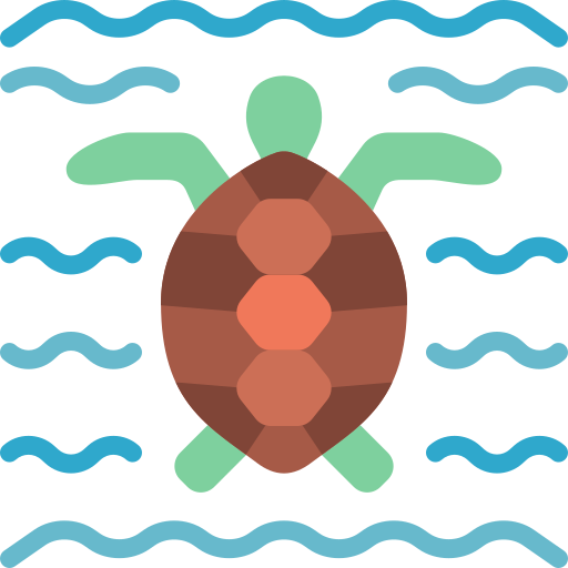 Черепаха Basic Miscellany Flat иконка