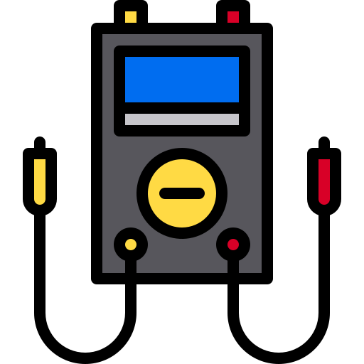 medidor de electricidad xnimrodx Lineal Color icono