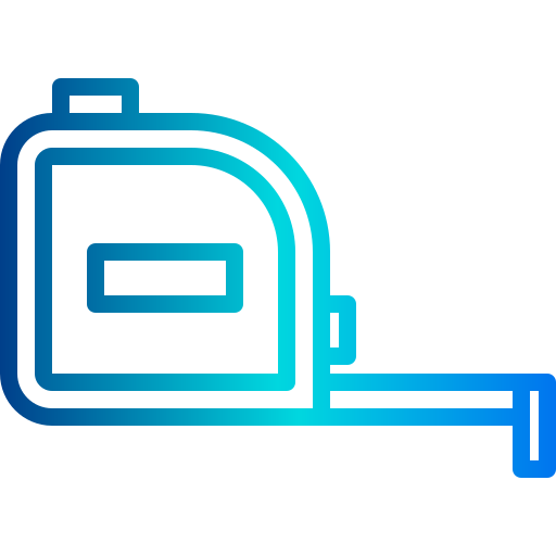 Measuring tape xnimrodx Lineal Gradient icon