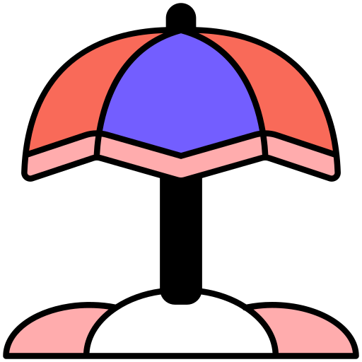 sombrilla Generic Alternative Color icono