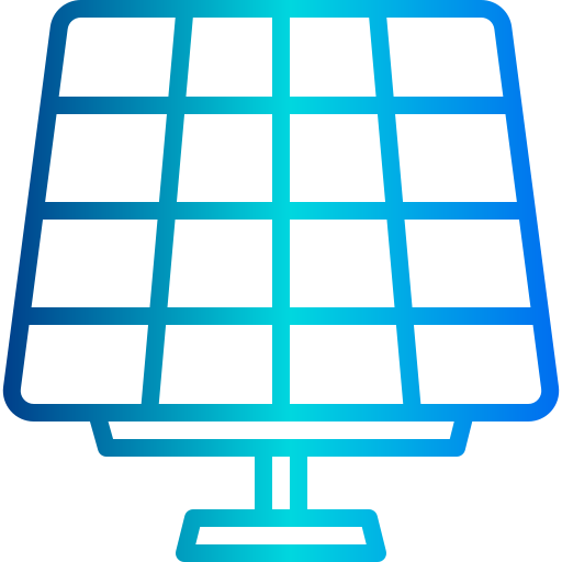 Solar cell xnimrodx Lineal Gradient icon