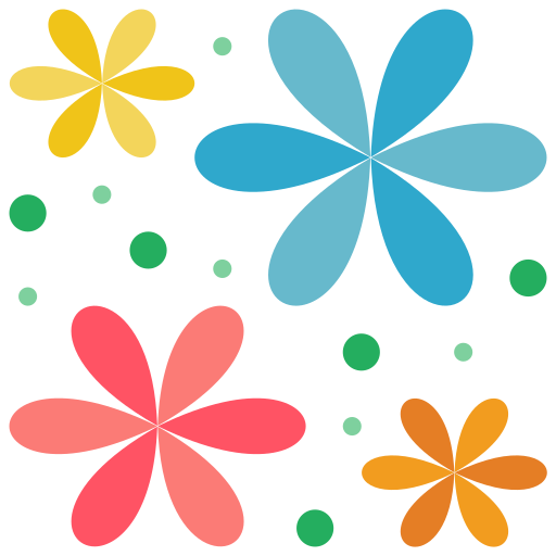 Цветы Basic Miscellany Flat иконка
