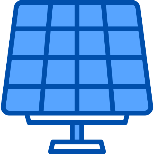 célula solar xnimrodx Blue Ícone