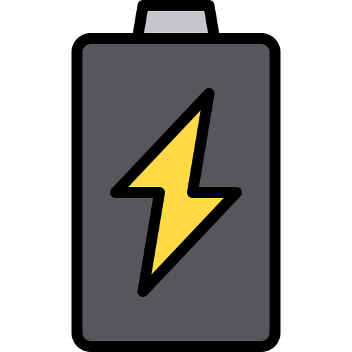 batterij opladen xnimrodx Lineal Color icoon