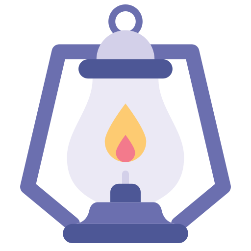 Lantern Good Ware Flat icon