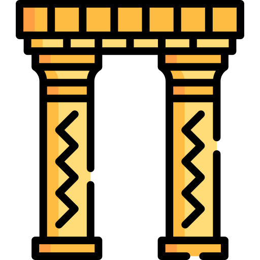 Pillars Special Lineal color icon