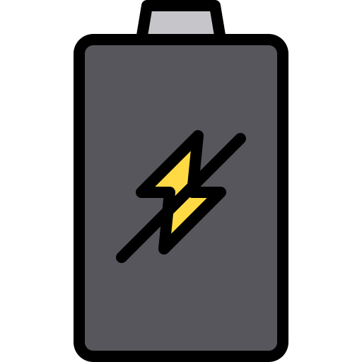 geen batterij xnimrodx Lineal Color icoon
