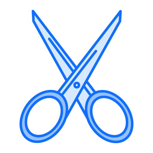 ハサミ Generic Blue icon