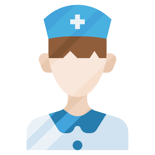 krankenschwester Surang Flat icon