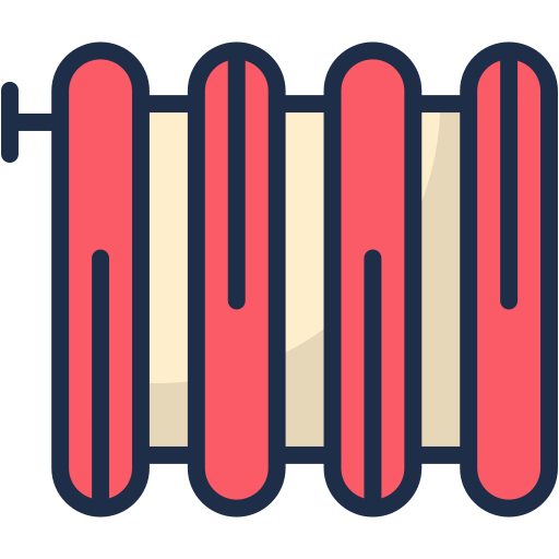 calefacción Generic Outline Color icono