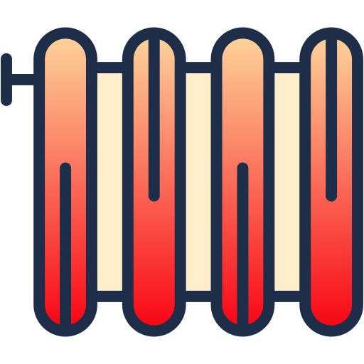 calefacción Generic Lineal Color Gradient icono