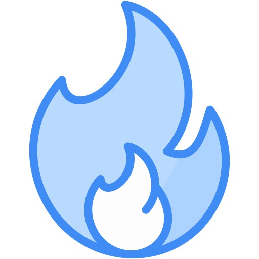 Огонь Generic Blue иконка