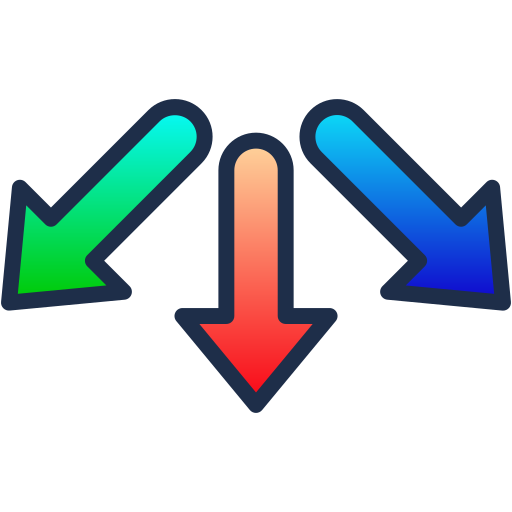 Air direction Generic Lineal Color Gradient icon