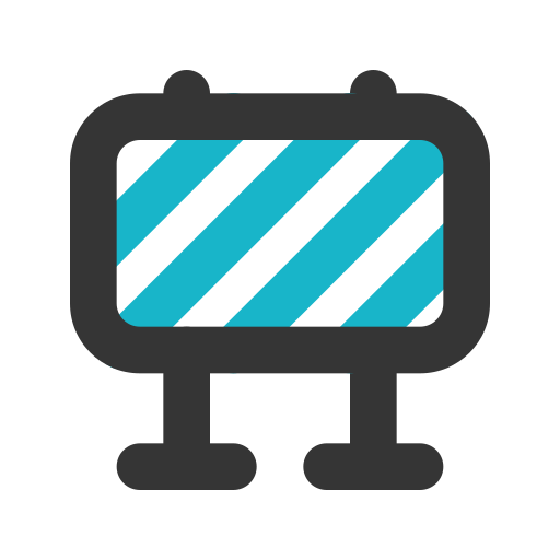 barriere Generic Outline Color icon
