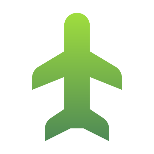 samolot Generic Flat Gradient ikona