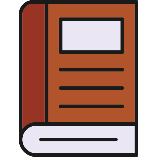 Book Generic Outline Color icon