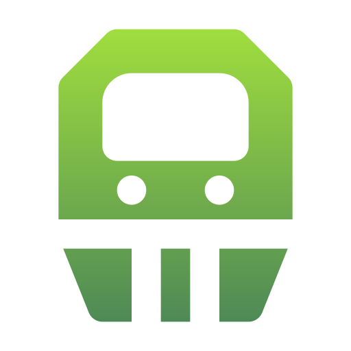 Train Generic Flat Gradient icon