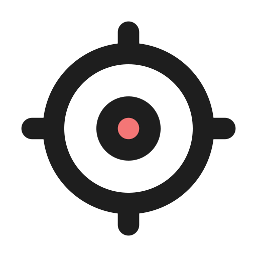 Position Generic Outline Color icon