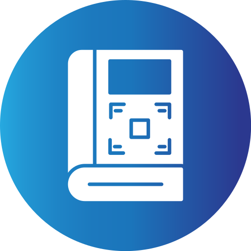 qr 코드 Generic Blue icon