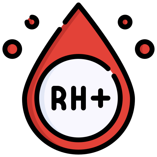 Blood rh positive Generic Outline Color icon