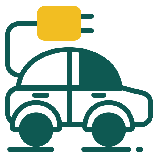 Electric car Generic Mixed icon