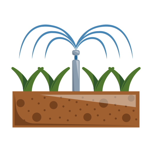 irrigación Generic Flat icono