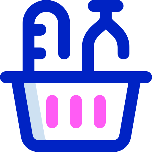 Groceries Super Basic Orbit Color icon