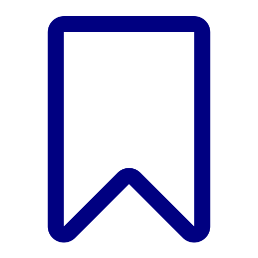 Bookmark Generic Outline Color icon