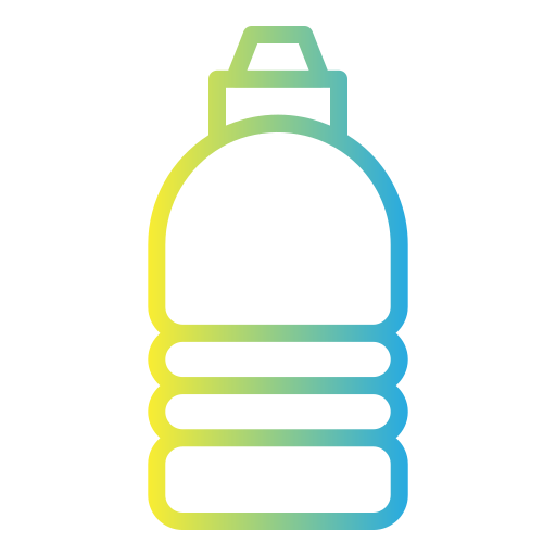 butelka wody Generic Gradient ikona