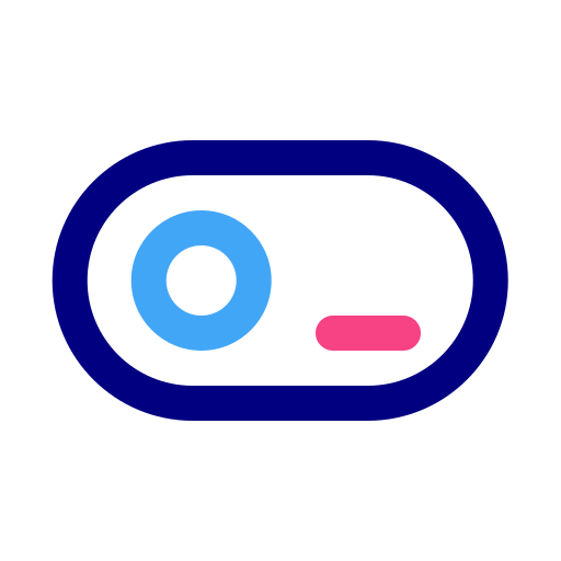 Toggle button Generic Outline Color icon