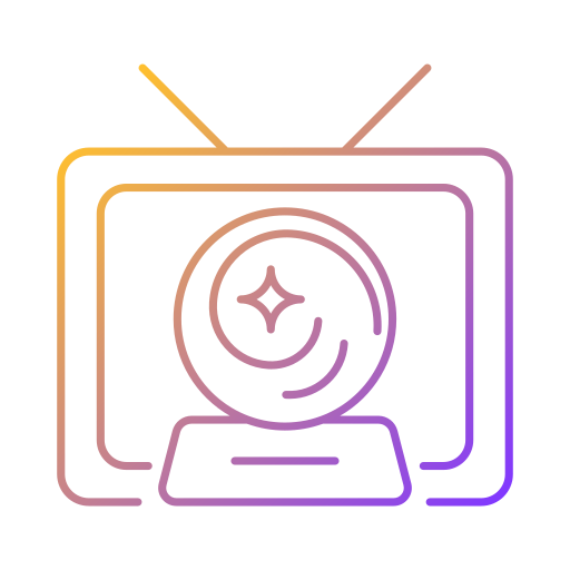 tv programma Generic Gradient icoon