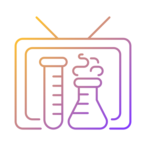 Tv show Generic Gradient icon