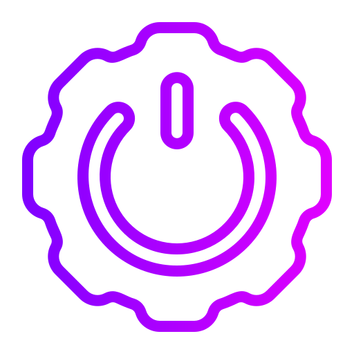 Power button Generic Gradient icon