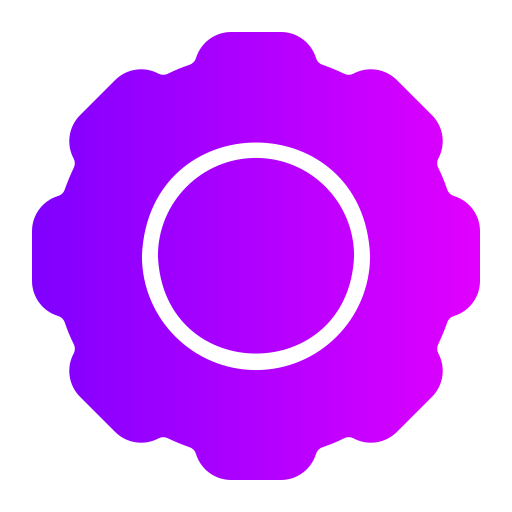 Settings Generic Flat Gradient icon