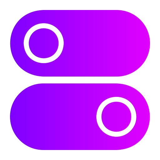 Toggle Generic Flat Gradient icon