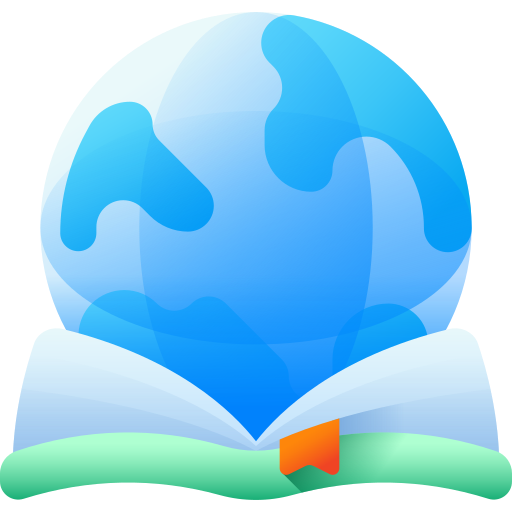 Global education 3D Color icon